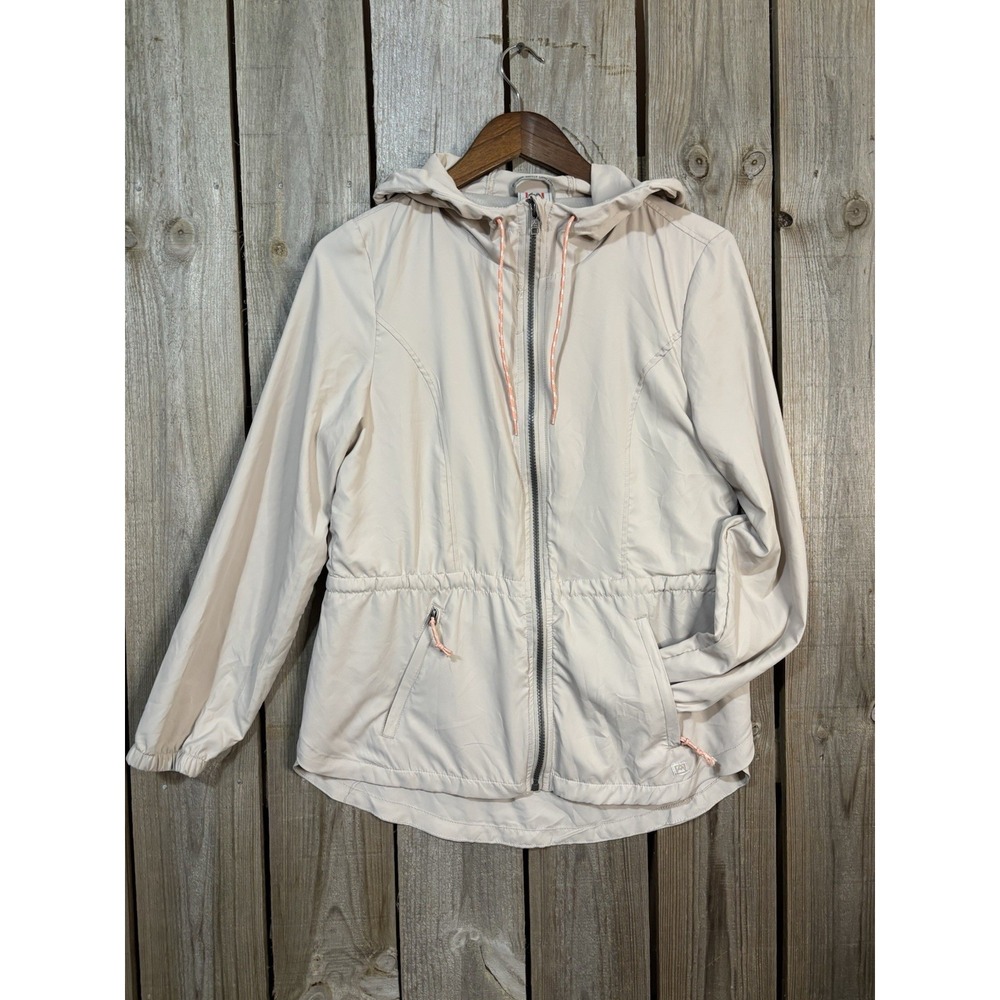 Cream Hooded Utility‎ Jacket Avalanche Outdoor Women's M